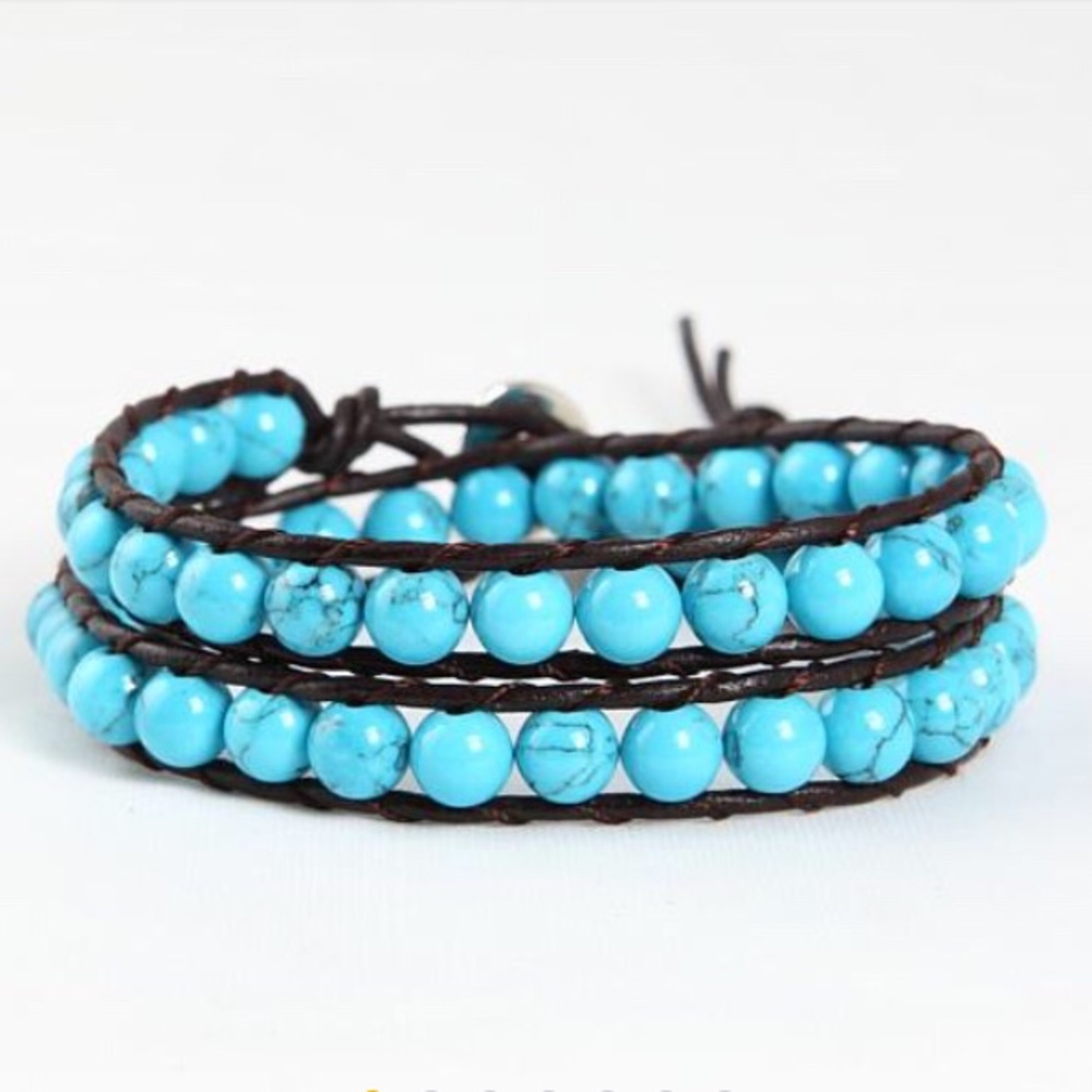TURQUOISE WRAP BRACELET